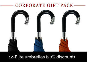 ELITE CORP GIFT PACK - 12 UNITS Davek Umbrellas 