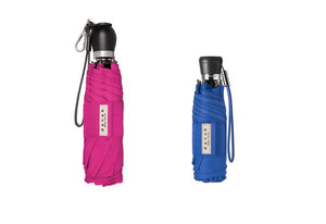 MINI & TRAVELER UMBRELLA COMBO PACK UMBRELLA Davek Accessories, Inc. ROYAL BLUE FUCHSIA PINK 