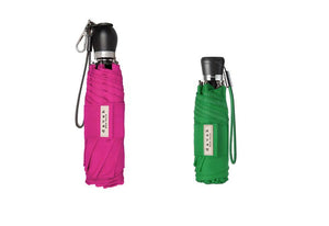 MINI & TRAVELER UMBRELLA COMBO PACK UMBRELLA Davek Accessories, Inc. KELLY GREEN FUCHSIA PINK 