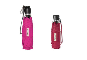 MINI & TRAVELER UMBRELLA COMBO PACK UMBRELLA Davek Accessories, Inc. DEEP RED FUCHSIA PINK 