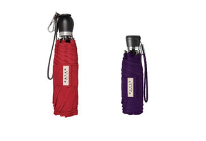 MINI & TRAVELER UMBRELLA COMBO PACK UMBRELLA Davek Accessories, Inc. PLUM CLASSIC RED 