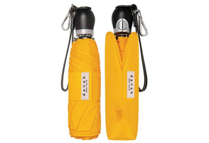 THE DAVEK TRAVELER - Small for easy portability UMBRELLA Davek Accessories, Inc. SUNFLOWER YELLOW (SOLD OUT) 